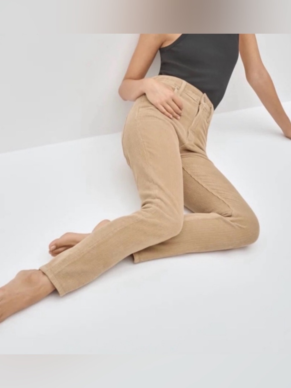 Denim Forum‎ Corduroy Pants in Light Brown